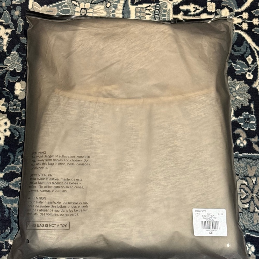 Essential Fear Of God Light Heather NBA Hoodie (XS) - Picture 5 of 12